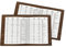 infinite by GEDA LABELS (INFKH) Englisch Unregelmäßige Verben 2er Set 43x29cm Platzset 2-teilig, Kunststoff, Mehrfarbig, 43 x 29 x 0,2 cm, 2-Einheiten