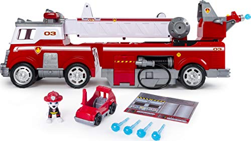 PAW Patrol 6043989 Ultimate Rescue Feuerwehrauto mit Marshall - Figur