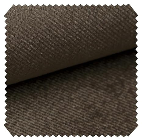 novely® ARTENA - Samtiger Velours-Möbelstoff - Anschmiegsamer Polsterstoff - Robuster Bezugsstoff - Pflegeleichte Meterware 1lfm | Farbe: 05 Braun