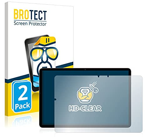 BROTECT (2 Stück Schutzfolie für Samsung Galaxy Tab S7 LTE 2020 Displayschutz Folie Made in Germany, Ultra-Klar