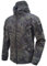MakingDa wasserdichte Herren-Jacke, lässiger Kapuzenmantel, gefüttert mit Softshell-Fleece, Laufjacke, Jacke im Camouflage-Look, für Arbeit, Angeln, Jagd, Klettern, L