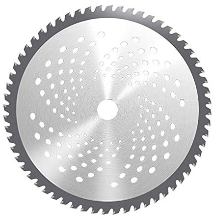 ZHDDM 2-Pack Kreissägeblatt Mähmesser Ersatzmesser Schneidblatt Freischneider Klinge Scharf 40/60/80 Zähne 1 Inch Hole