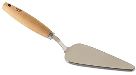 Nordic Ware - Pelle à tarte en acier inoxydable - Manche en bois de hêtre - Découpe nette - Accesoire de cuisine - Style élégant et entretien facile