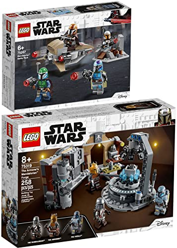 Lego 2er Set: 75319 Die mandalorianische Schmiede der Waffenschmiedin & 75267 Mandalorianer Battle Pack