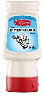 COLONA - Sauce Pitta Kebab 300 Ml Top Down 275 G - le Lot De 4