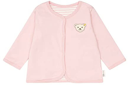 Steiff Unisex Baby Wendejacke GOTS Jacke, Silver PINK, 86