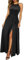 KILIG Summer Dress Black Maxi Dresses for Women UK Halter Neck Beach Sundress Wedding Guest Dress Elegant Casual Long (Black, Large)