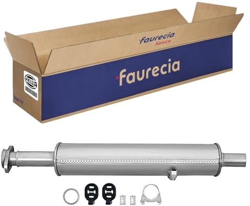 HELLA 8LC 366 023-701 Mittelschalldämpfer - Easy2Fit Kit - mitte | Kompatibel mit: FIAT TEMPRA, TEMPRA S.W., TIPO