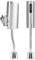 ViaGasaFamido Capteur Automatique Urinoir Toilette Salle de Bains Toilette Mural Urinoir sans Contact Vanne de Chasse Robinet Intelligent Laiton électrolytique Urinoirs Automatiques Ensemble de