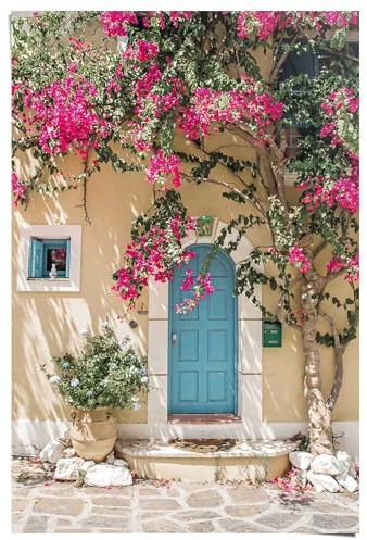 REINDERS Poster, Griechenland, Wohnzimmer, Poster, Wanddeko, Room Decor, Bilderdruckpapier, Mehrfarbig, 91,5 x 61