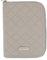 Porte-documents Bébé Rosy Fontaines - Idéal pour stocker des documents importants - Design élégant avec fermeture éclair 0-gris
