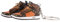MPK 3D-Mini-Schuh-Schlüsselanhänger, Neuheit und interessante Gadget-Dekorationen, Geburtstag, Kindertag, ideal für Kinderpartys, Geschenke, Braun (ein Paar Schuhe), smini