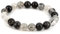 Joyas Minerales Turmalinquarz-Armband – 100% echte Natursteine | Bequem & elegant | Elastische koreanische Schnur | Inkl. Geschenkbox (Turmalinquarz, 8mm)