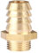 Wasseranschluss, 5-teiliger Schlauchtüllen-Adapter aus Messing, Metall, metrisches Außengewinde, Messing-Rohrverschraubung, Kupplungsanschlüsse, Adapter/M8 x 1 bis 4 mm(M4 to 4Mm)