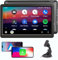 TOUTBIEN CarPlay & Android Auto, 9 Zoll Tragbares Autoradios mit Große Größe, Bluetooth 5.0, Sprachsteuerung, GPS Navigation mit Echtzeit-Verkehrsfunktion, Mirror Link Airplay für Auto/LKW/Motorhome