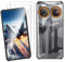HuiYouMY Funda para IIIF150 Air 2 Ultra (6.78) con 2 Piezas Cristal Templado Protector de Pantalla, Transparente Silicona Case, Fuerte protección de Suave TPU Carcasa - Clear