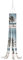YQTGBCED Windsäcke mit Strand- und Palmenaufdruck, Herbst- bis Winter-Windsack, hängende Dekoration für Thanksgiving, Polyester-Windsack