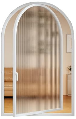 pujindu Ventanas Para Casas Móviles, Ventanas Corredizas De Reemplazo De Vidrio Para Puertas De Entrada Con Ventilación, Ventanas De Una Sola Hoja Para Cobertizos Móviles Con Montaje(60x100cm/23.6x39.