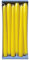 Nordring 12 Spitzkerzen 2,3 x 25 cm Gelb – RAL-zertifiziert, tropffrei & raucharm, ca. 8 Std. Brenndauer – Tischdeko & Kerzenleuchter