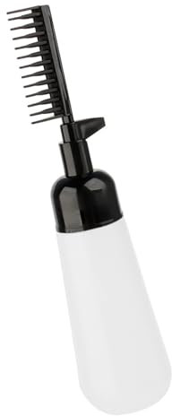 2-in-1 Wurzelkamm-Applikator-Flasche, Haaröl-Applikator, Haarfärbeflasche mit Kamm, Haarölflaschen für Friseursalon