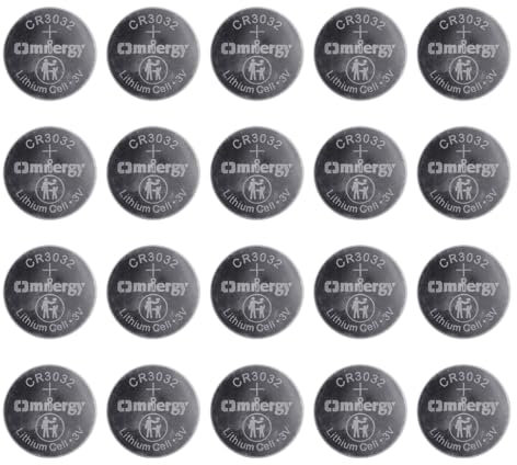 Chenxi Studio 10/20/30Pcs CR3032 Batteria 3V Litio Coin Batteria per Telecomando Calcolatrici Termometri Elettronici