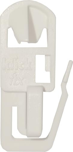 Klickfix 200 Gardinengleiter für Kunststoffschiene und Holzschiene - das Original - 20, 50, 100, 200, 400, 800, 1600 Stück (200 Stück)