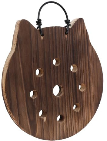 Supvox Platzsparendes Hängebrett Für Farne – Pflanzenhalterung Aus Holz Für Heimdekoration Und Garten