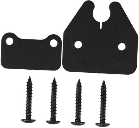 Toddmomy Sonnenblenden Reparaturset aus Metall Sonnenblendenhalter mit Schrauben Einfache Montage für Fahrzeuge
