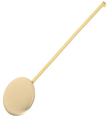 STOBOK Metalluhrpendel Ersatz Für Wanduhr Uhrenzubehör Metalluhrteile Wanduhrpendelteil Uhrteil Uhrpendel Ersatz Für Uhrenpendel