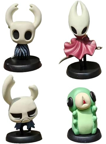 Zhongkaihua Silksong Pure Vessel Hornet-can Actionfigur Modell Statue PVC 4 Stück 9 cm Sammlerstück Ornament Dekoration Haus Geschenke