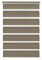 Gardinia 31090 Easyfix Doppelrollo 100 x 150 cm mit einfacher Montage auf dem Fensterflügel durch Kleben oder Klemmen, Mocca