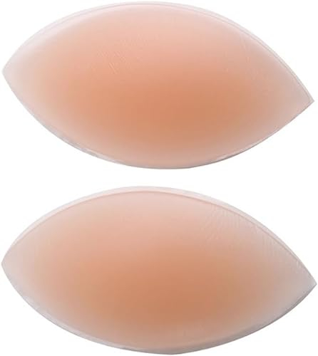 (C Olives) Silicone Breast Enhancers Chicken Fillets Bra Insert Pad
