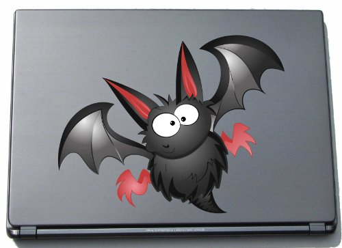 Laptop-Aufkleber - Fledermaus 07 - bat - laptop skin - 150 x 191 mm Aufkleber