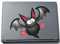 Laptop-Aufkleber - Fledermaus 07 - bat - laptop skin - 150 x 191 mm Aufkleber