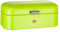 Wesco Grandy Bread Box, Metal, Lime Green, 42 x 22 x 17 cm
