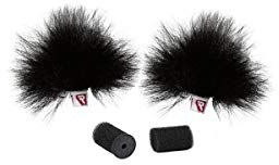 Rycote 065555 Bonnette Fourrure pour Micro Ristretto Lavalier - Noire