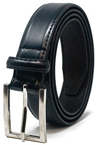 Ashford Ridge Mens 30mm Leder gürtel - Schwarz XL