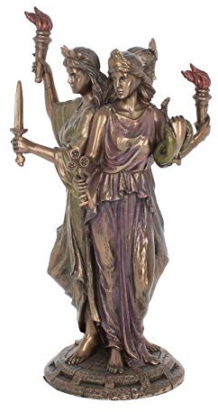 Nemesis Now Hecate Figurine Déesse de la Magie Bronze 28 cm