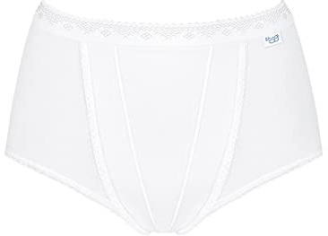 Sloggi Ladies Womens Pack of 2 Maxi Control Briefs Underwear White 26