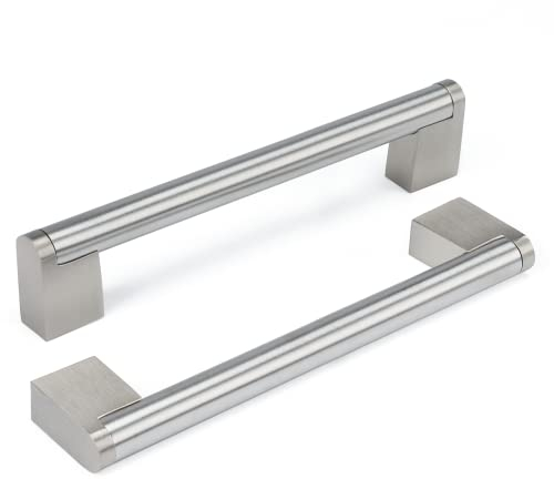 goldenwarm 15pc Vintage Tiradores Cocina Dormitorio Infantiles 160mm Acero Inoxidable Plateado