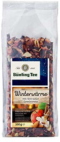 Bünting Tee Winterwärme – loser Früchtetee und Wintertee – 200g
