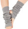 Vellette Damen Bein Stulpen warme Beinstulpen Strick-Stulpe Beinwarmer Stulpen Legwarmer Grobstrickstulpen Winter Lange WarmeSocken 1 Paar