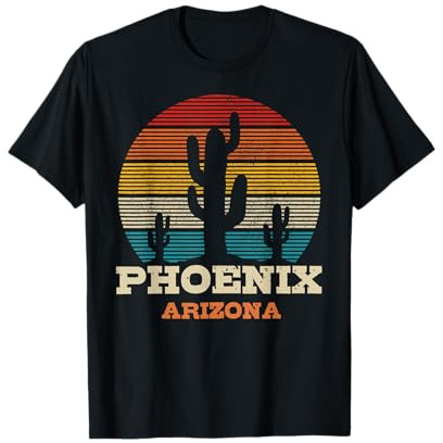Phoenix Arizona Kaktus Vintage Souvenir T-Shirt