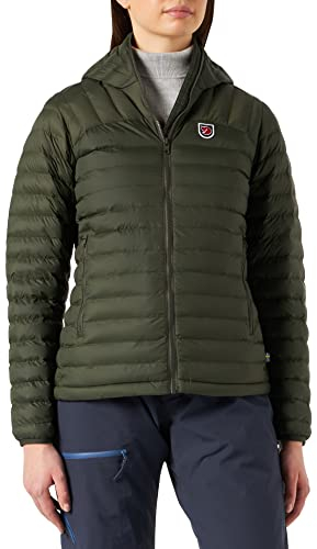 Fjällräven Damen Expedition Lätt Hoodie Jacke, Deep Forest, S