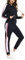 Litherday Jogginganzug Damen Lang Freizeitanzug Baumwolle Trainingsanzug Frauen Streifen Sportanzug Fitnessanzug mit Taschen, Marine, XL