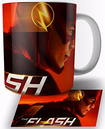 The Flash Barry Allen Grant Gustin Keramik Becher 325ml Tasse Mug