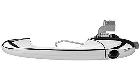 Autogriffe,KIMISS Außentürgriff 68069943AC Linkslenker-Außentürgriff für 2012–2018(Kunststoff, Metall, Spiegelchrom-Finish)