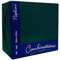 Venuscello® 100 x Serviettes Tissue Paper Napkins Dark Green Disposable Recyclable 2-Ply 33cm for Catering Wedding Birthday Parties Dinner Lunch