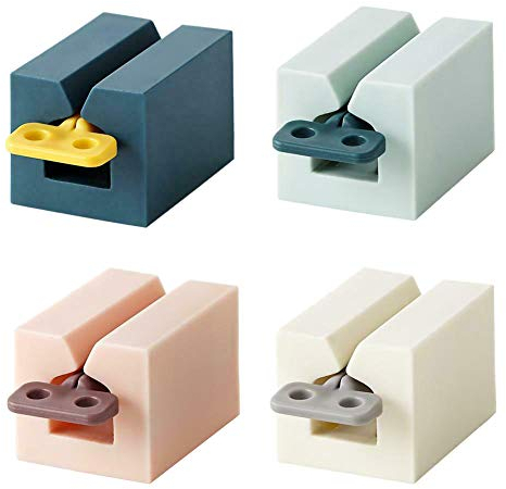 Dispenser multifunzionale per dentifricio a tubo spremitore in per dentifricio 4 pezzi