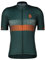 Scott M Rc Team 10 S/sl Shirt Grün - Klassisches funktionelles Herren Kurzarm Rennrad Trikot, Größe M - Farbe Aruba Gree